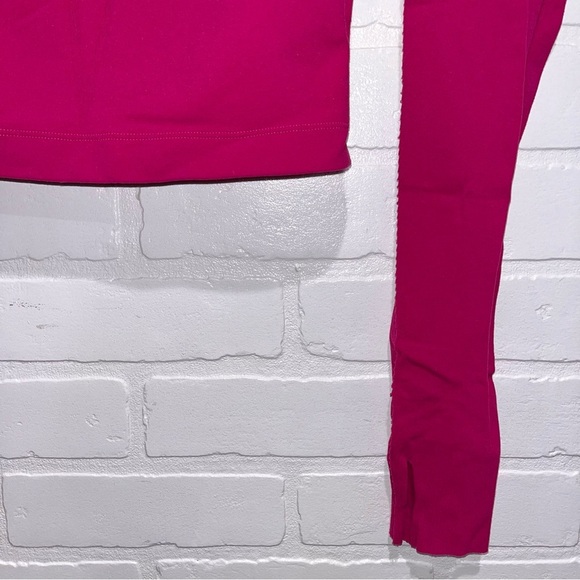 Fabletics Corey SculptKnit® Long-Sleeve Top in Very Berry Size Small - Picture 6 of 13